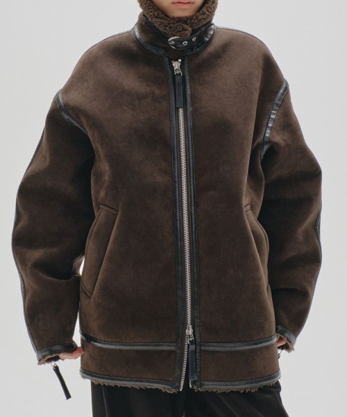 TODAYFUL(トゥデイフル)の「TODAYFUL Flight Over Jacket フライトオーバージャケット/12420008(その他アウター・レディース・ダークブラウン・36/38)」の6枚目の写真