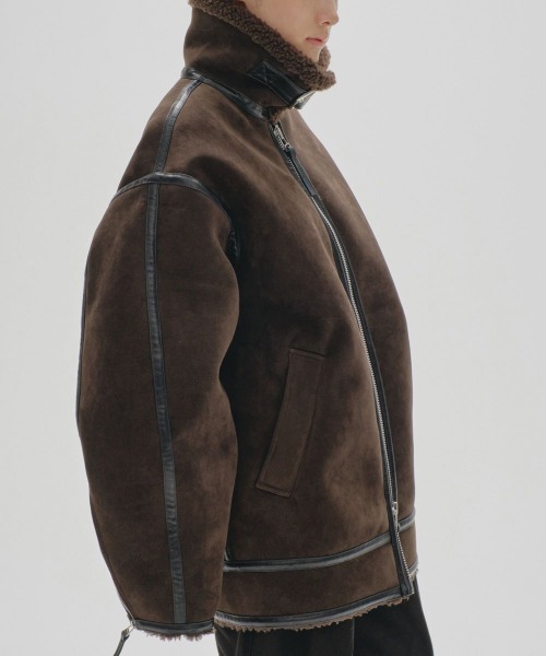 TODAYFUL(トゥデイフル)の「TODAYFUL Flight Over Jacket フライトオーバージャケット/12420008(その他アウター・レディース・ダークブラウン・36/38)」の9枚目の写真