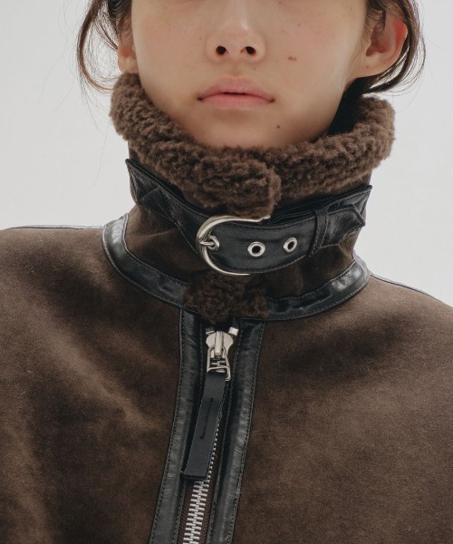 TODAYFUL(トゥデイフル)の「TODAYFUL Flight Over Jacket フライトオーバージャケット/12420008(その他アウター・レディース・ダークブラウン・36/38)」の7枚目の写真