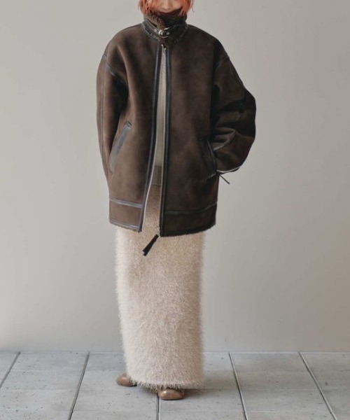 TODAYFUL(トゥデイフル)の「TODAYFUL Flight Over Jacket フライトオーバージャケット/12420008(その他アウター・レディース・ダークブラウン・36/38)」の18枚目の写真