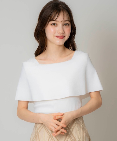 NOELA（ノエラ）の「２ＷＡＹバーサカラーニット（ニット/セーター・レディース・ラベンダー/ライトグリーン/ブラック/オフホワイト・フリー）」の13枚目の写真