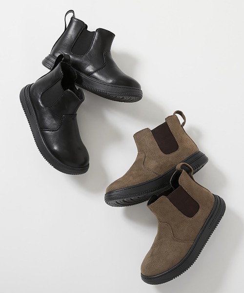 devirock(デビロック)の「とにかく軽い 走りたくなるサイドゴアブーツ(ブーツ・キッズ・ブラック/ブラウン系1・18.0cm/20.0cm/22.0cm/23.0cm/24.0cm/19.0cm/21.0cm)」の14枚目の写真