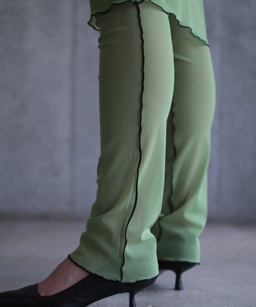 G.V.G.V.（ジーヴィージーヴィー）の「STRECH TULLE LEGGINGS（レギンス/スパッツ・レディース・ブラック/グリーン/パープル・ONE SIZE）」の8枚目の写真