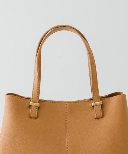 RODE SKO（ロデスコ）の「ラウンドミドルバッグ（ショルダーバッグ・レディース・ベージュ/ブラック・ONE）」の14枚目の写真