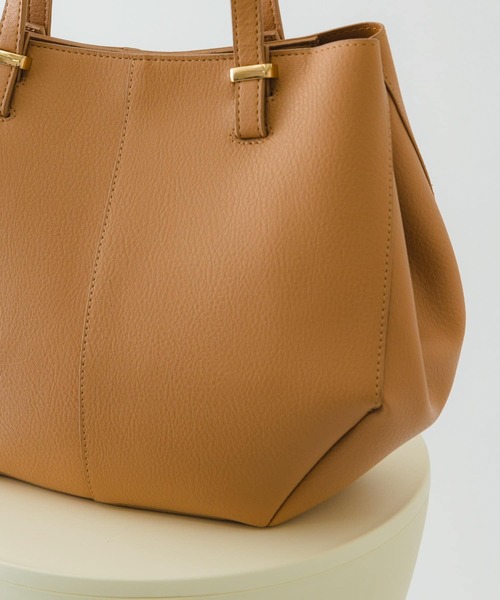 RODE SKO（ロデスコ）の「ラウンドミドルバッグ（ショルダーバッグ・レディース・ベージュ/ブラック・ONE）」の12枚目の写真