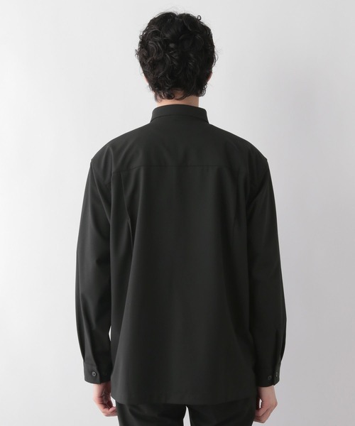 GLOBAL WORK（グローバルワーク）の「アーバンシャツ/116337（シャツ/ブラウス・メンズ・ダークネイビー/チャコール/グレー/グレー系4/ブラック・X-LARGE/LARGE/MEDIUM/SMALL）」の17枚目の写真