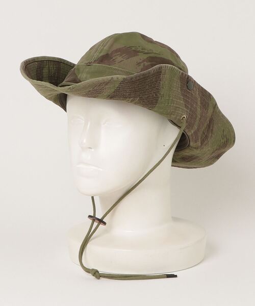 RRL(ダブル アール エル)の「カモ ツイル バケット ハット(ハット・メンズ・グリーン・L/S/M)」の3枚目の写真