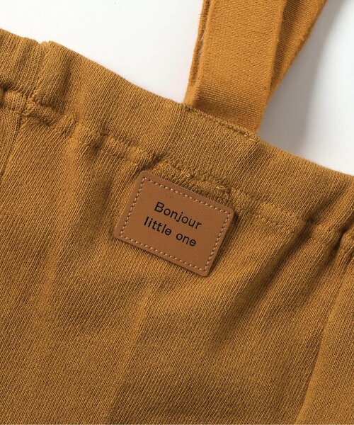 apres les cours（アプレレクール）の「サスペンダー付きレギンスセット（レギンス/スパッツ・キッズ・マスタード/ブラック/アイボリー・80）」の14枚目の写真