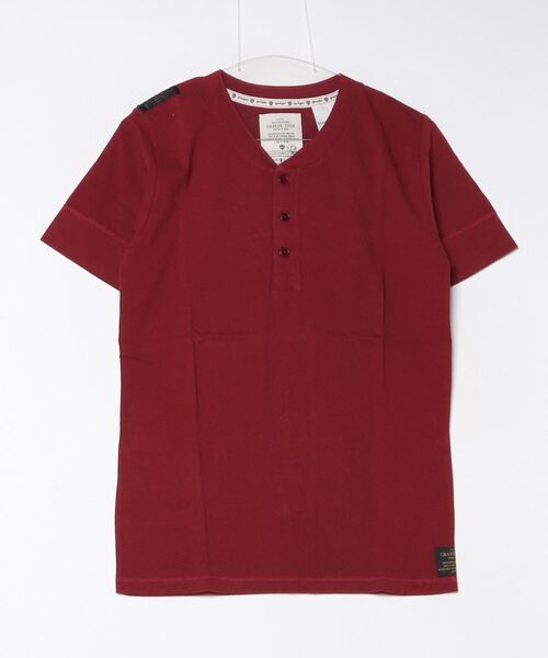 THE MILES(ザ マイルズ)の「R006 TEE(Tシャツ/カットソー・メンズ・チャコールグレー/ワインレッド/ピンク/レッド/ネイビー/オレンジ/ブラック/サックスブルー/ベージュ/ホワイト・MEDIUM/LARGE/X-LARGE/SMALL)」の1枚目の写真