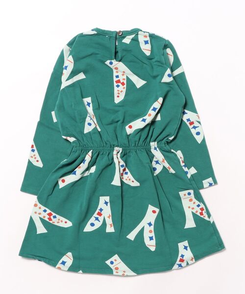 BOBO CHOSES（ボボショーズ）の「Magic Shoes all over dress（ワンピース・キッズ・ダークグリーン・6-7YEAR/4-5YEAR/2-3YEAR/8-9y）」の7枚目の写真