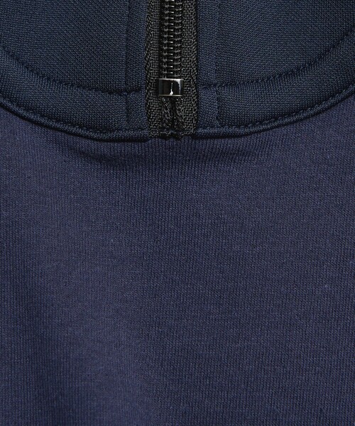 【セール】＜ATTISESSION＞ジャージー ジップ ロングスリーブ（Tシャツ/カットソー）｜ATTISESSION（アティセッション）