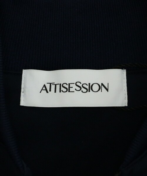 【セール】＜ATTISESSION＞ジャージー ジップ ロングスリーブ（Tシャツ/カットソー）｜ATTISESSION（アティセッション）