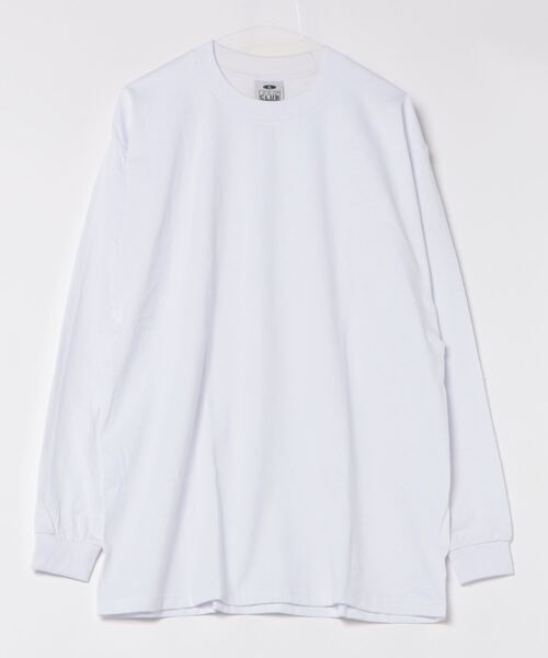 PRO CLUB (プロクラブ)の「【PRO CLUB/プロクラブ】【厚手で透けない 首元がよれにくいリブ設計】HEAVY WEIGHT LONG SLEEVE TEE 6.5オンス ヘビーウェイトクルーネックロンT PCB114(Tシャツ/カットソー・メンズ・杢グレー/ブラック/ホワイト/ネイビー・MEDIUM/XX-LARGE/LARGE/X-LARGE)」の1枚目の写真