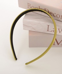 【float】ベーシック サテン カチューシャ【8色展開】