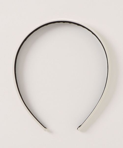 VIBGYOR Women（ヴィブジョー　ウィメン）の「【float】ベーシック サテン カチューシャ【8色展開】（カチューシャ・レディース・ブラック/グレー/ダークグリーン/ベージュ/ホワイト/ブラウン/モスグリーン/ボルドー・FREE）」の11枚目の写真