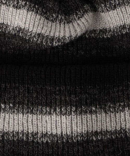 RACAL（ラカル）の「＜RACAL＞グラデーション リバーシブル ニットキャップ（ニットキャップ/ビーニー・レディース・レッド/ブラック・FREE）」の13枚目の写真