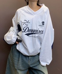 LYEON | 【ユニセックス】Vネックナイロンプルオーバー(Tシャツ/カットソー)