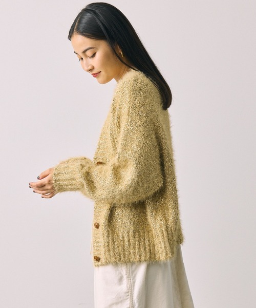 BABYLONE（バビロン）の「MONCHERIグリッターカーディガン（カーディガン/ボレロ・レディース・ゴールド・フリー）」の17枚目の写真