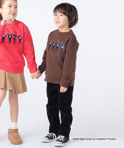 SHIPS（シップス）の「SHIPS KIDS:100～130cm /【THE BEATLES（ザ・ビートルズ）】スウェット（スウェット・キッズ・チャコールグレー/ベージュ/ミント/レッド/ブラウン・100/110/120/130）」の18枚目の写真