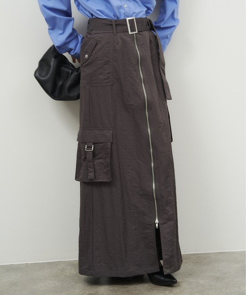 新品❤️CPG❤️スカート セール】【NOGLE/ノグル】ジップカーゴスカート（スカート）｜NOGLE