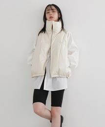 ファイバーダウンスタンドベスト