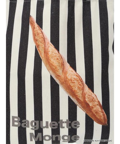 Samansa Mos2（サマンサ モスモス）の「【MAISON KAYSER】プリントトートバッグ（ハンドバッグ・レディース・ブラック/ベージュ・F）」の18枚目の写真