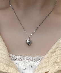by your closet（バイユアークローゼット）の「ハート デザイン ネックレス（ネックレス）」