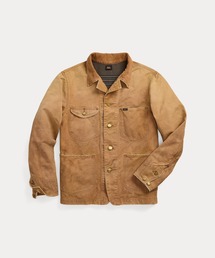 f*n様 RRLダブルアールエル ブラウン スエード ウエスタンシャツ Mサイズ RRL（ダブル アール エル）の「スエード ウエスタン シャツ