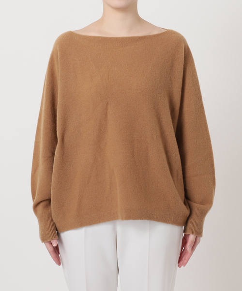 Noble（ノーブル）の「《追加》ファインウールドルマンプルオーバー 4（ニット/セーター・レディース・ライトグレー/ベージュ/キャメル/ラベンダー・FREE）」の13枚目の写真