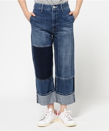 MOUSSY | Patching roll up denim(デニムパンツ)