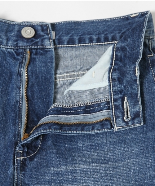 MOUSSY（マウジー）の「Patching roll up denim（デニムパンツ・レディース・ブルー・0/2/1）」の11枚目の写真