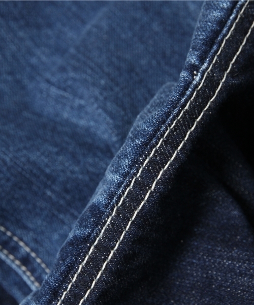 MOUSSY（マウジー）の「Patching roll up denim（デニムパンツ・レディース・ブルー・0/2/1）」の13枚目の写真