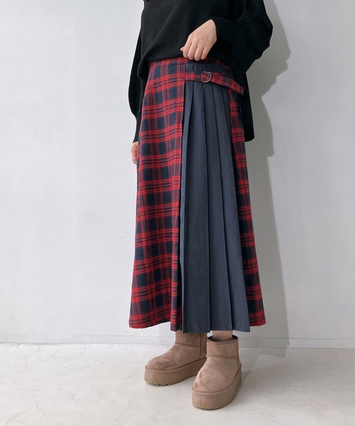 AS KNOW AS plus（アズノゥアズプラス）の「◇サイドベルト付き