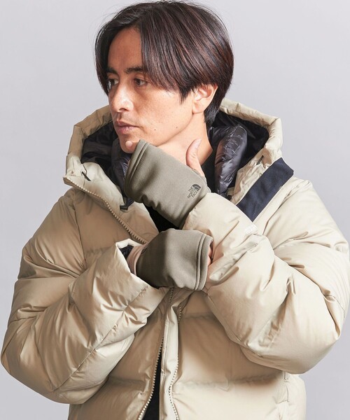 THE NORTH FACE(ザノースフェイス)の「<THE NORTH FACE> イージー ハンド ウォーマー/グローブ(手袋・メンズ・ブラック/ライトグレー・FREE)」の1枚目の写真