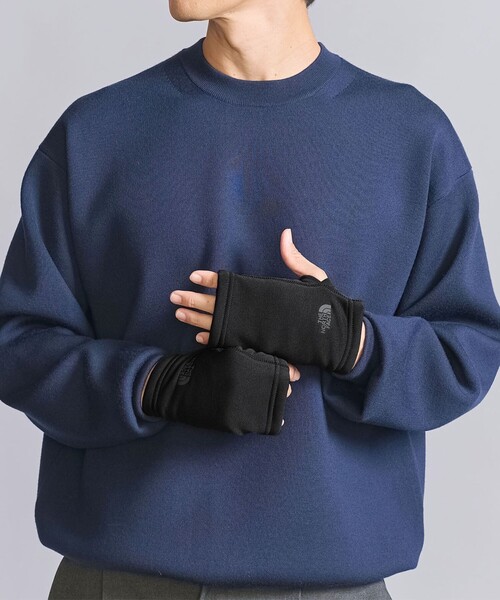 THE NORTH FACE(ザノースフェイス)の「<THE NORTH FACE> イージー ハンド ウォーマー/グローブ(手袋・メンズ・ブラック/ライトグレー・FREE)」の2枚目の写真