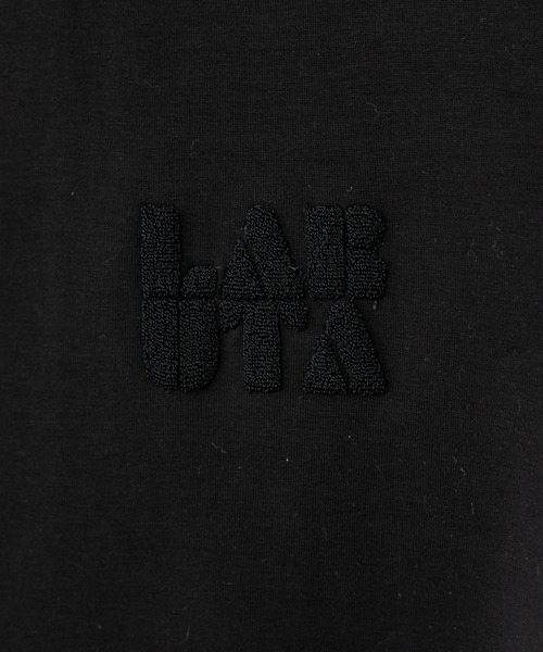 LARUTA（ラルータ）の「【LARUTA】LARUTAロゴ刺繍ダンボールパーカー（パーカー・レディース・オフホワイト/チャコールグレー/ブラック・FREE）」の21枚目の写真