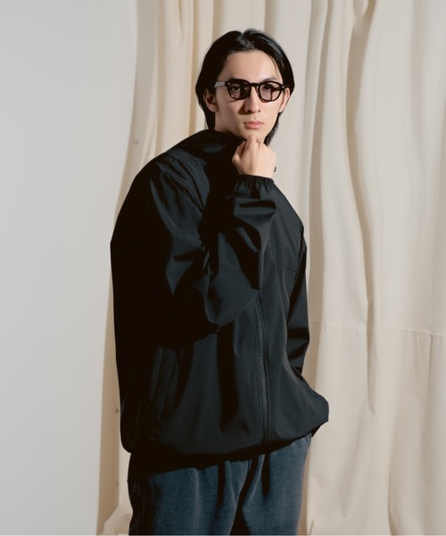 CALIFORNIA OUTFITTERS(カリフォルニア アウトフィッターズ)の「2-10D17【防風+UVカット】 バイカラー ストレッチ ジップアップパーカー(ナイロンジャケット・メンズ・カーキ系/ベージュ/ブラック系/ブルーグリーン/カーキ/ブラック/ブラック×カーキ・M/XL/L)」の13枚目の写真
