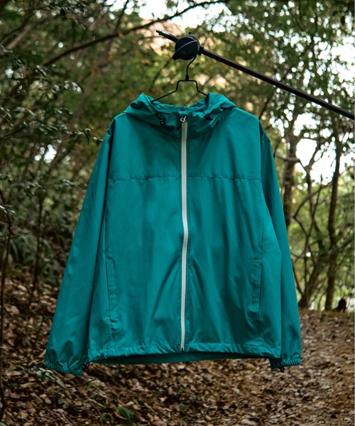 CALIFORNIA OUTFITTERS(カリフォルニア アウトフィッターズ)の「2-10D17【防風+UVカット】 バイカラー ストレッチ ジップアップパーカー(ナイロンジャケット・メンズ・カーキ系/ベージュ/ブラック系/ブルーグリーン/カーキ/ブラック/ブラック×カーキ・M/XL/L)」の11枚目の写真