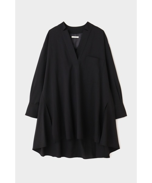 未使用品■ルフィル lephil ライトブロードブラウス シャツワンピース F 未使用品□ルフィル lephil ライトブロードブラウス シャツ