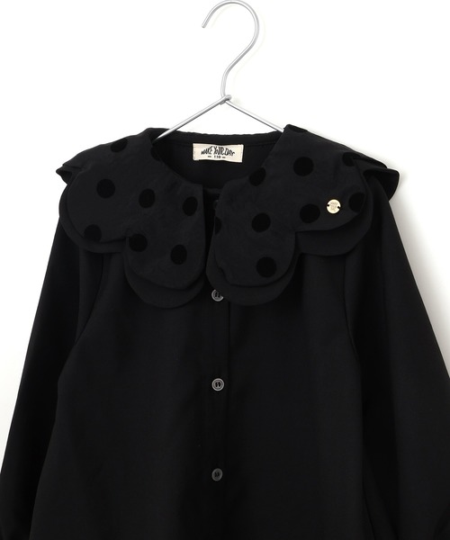 MAKE YOUR DAY(メイクユアデイ)の「フォーマルワンピース(ワンピース・キッズ・ブラック/ベージュ・100/140/130/120/110/90/80)」の9枚目の写真