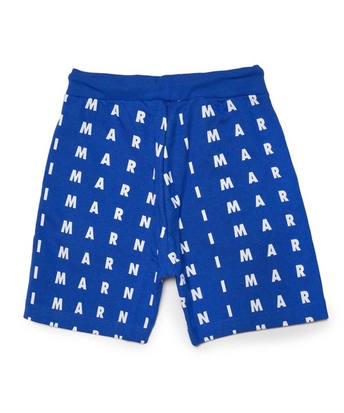 MARNI(マルニ)の「MARNI(マルニ)Kids & Junior ブランドロゴスウェットショートパンツ(その他パンツ・キッズ・ブルー/オフホワイト・4Y/8Y/6Y/10Y/12Y/14Y)」の5枚目の写真