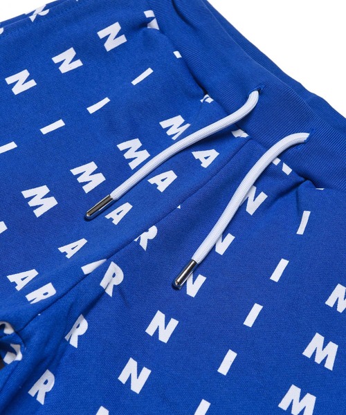MARNI(マルニ)の「MARNI(マルニ)Kids & Junior ブランドロゴスウェットショートパンツ(その他パンツ・キッズ・ブルー/オフホワイト・4Y/8Y/6Y/10Y/12Y/14Y)」の6枚目の写真