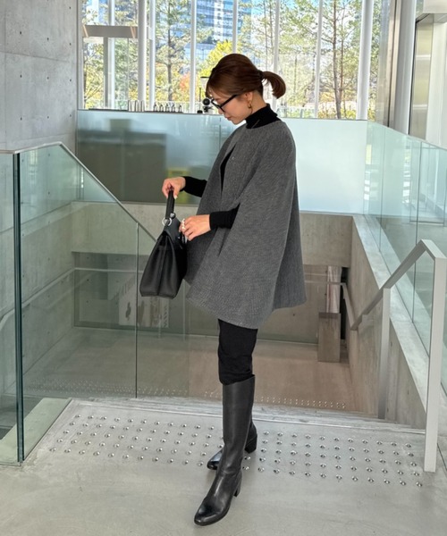 INTER FACTORY（インターファクトリー）の「Ran - ノーカラーケープ