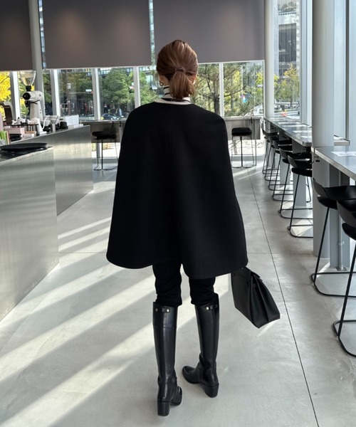 INTER FACTORY（インターファクトリー）の「Ran - ノーカラーケープ