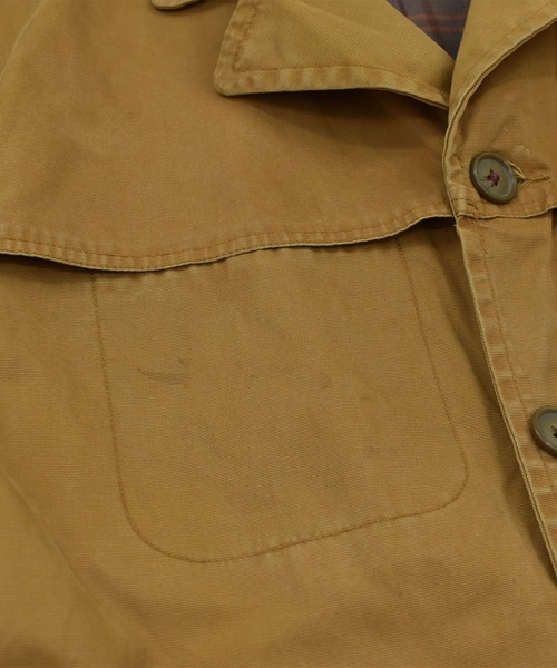 J.CREW(ジェイクルー)の「【ヴィンテージ古着】J.CREW チェックライナー ハンティングジャケット(カバーオール・メンズ・ブラウン・LARGE)」の4枚目の写真