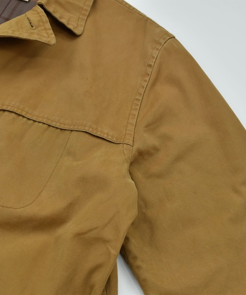 J.CREW(ジェイクルー)の「【ヴィンテージ古着】J.CREW チェックライナー ハンティングジャケット(カバーオール・メンズ・ブラウン・LARGE)」の5枚目の写真