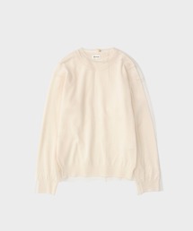 【Chika Kisada/チカキサダ】別注Tulle Combination Knit PO/チュールコンビネーションニットプルオーバー