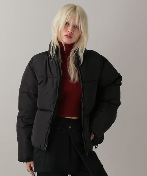 FOREVER 21(フォーエバー トゥエンティーワン)の「中綿ブルゾン(ブルゾン・レディース・ブラウン/ブラック/ベージュ/グリーン・LARGE/MEDIUM)」の2枚目の写真