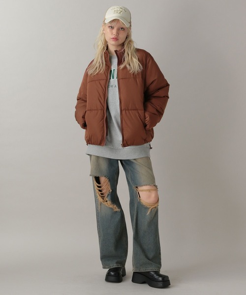 FOREVER 21(フォーエバー トゥエンティーワン)の「中綿ブルゾン(ブルゾン・レディース・ブラウン/ブラック/ベージュ/グリーン・LARGE/MEDIUM)」の17枚目の写真
