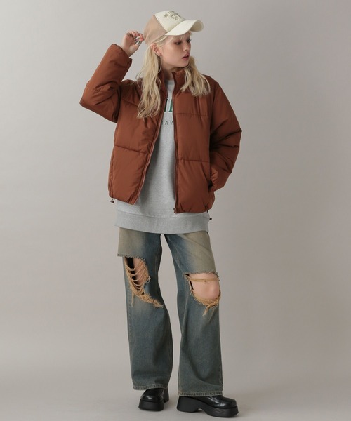 FOREVER 21(フォーエバー トゥエンティーワン)の「中綿ブルゾン(ブルゾン・レディース・ブラウン/ブラック/ベージュ/グリーン・LARGE/MEDIUM)」の18枚目の写真